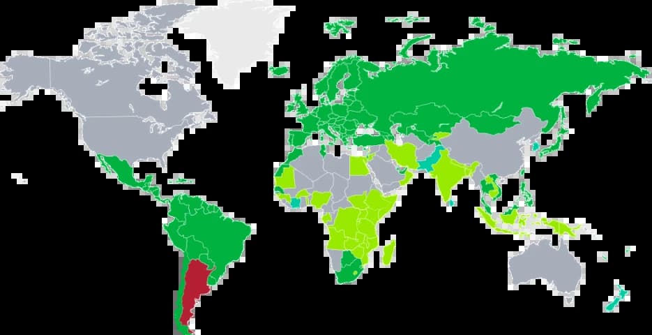 Какие страны можно посещать с паспортом Аргентины? Какие страны можно посещать с паспортом Аргентины?